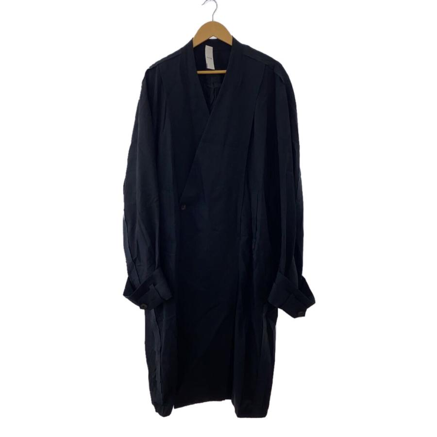 ESSAY◇コート/M/コットン/BLK/ES04C-01/17SS/OVERSIZED COLLAR