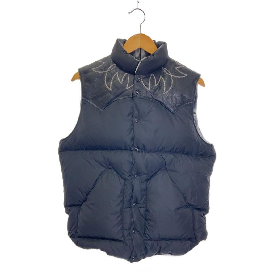 Rocky Mountain Featherbed◇ダウンベスト/42/ナイロン/BLK/290-232-55