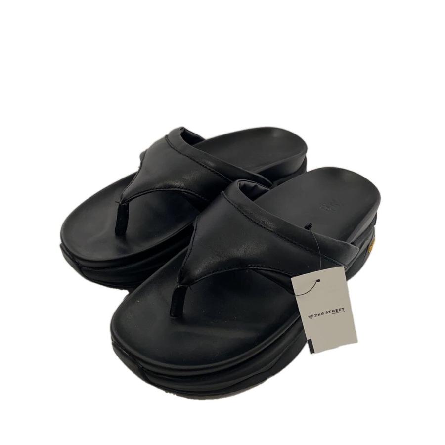 ZARA◇Vibramソールレザーサンダル/40/BLK// : セカンドストリート
