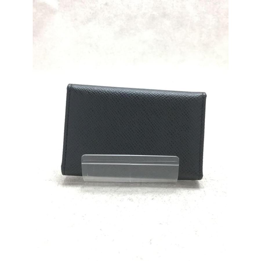 LOUIS VUITTON◇ミュルティクレ6_タイガ_BLK/牛革/BLK/無地 LOUIS VUITTON◇ミュルティクレ6_タイガ_BLK/牛革/BLK/無地