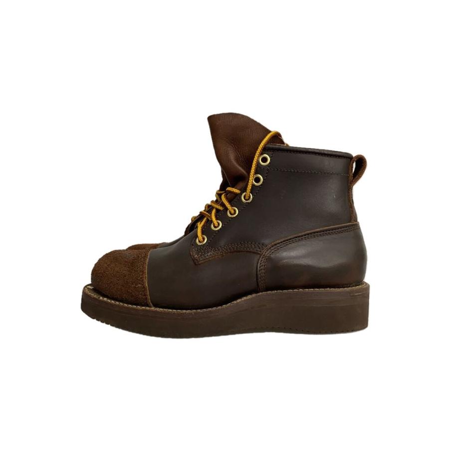 VIBERG◇レースアップブーツ/--/BRW/レザー// : 2334564217290 