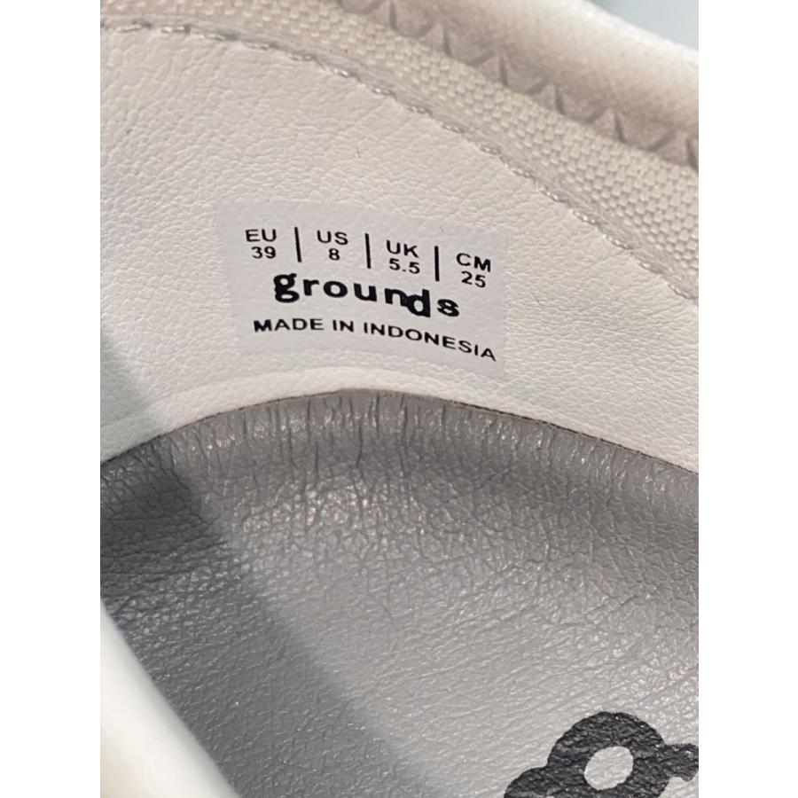 grounds◇×HELL BLAU/ローカットスニーカー/25cm/BLU/MOOPIE 