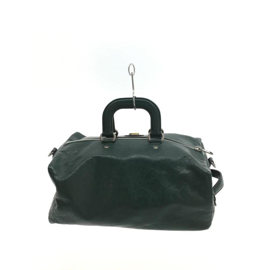 GUCCI◇ボストンバッグ/レザー/グリーン : セカンドストリートYahoo!店