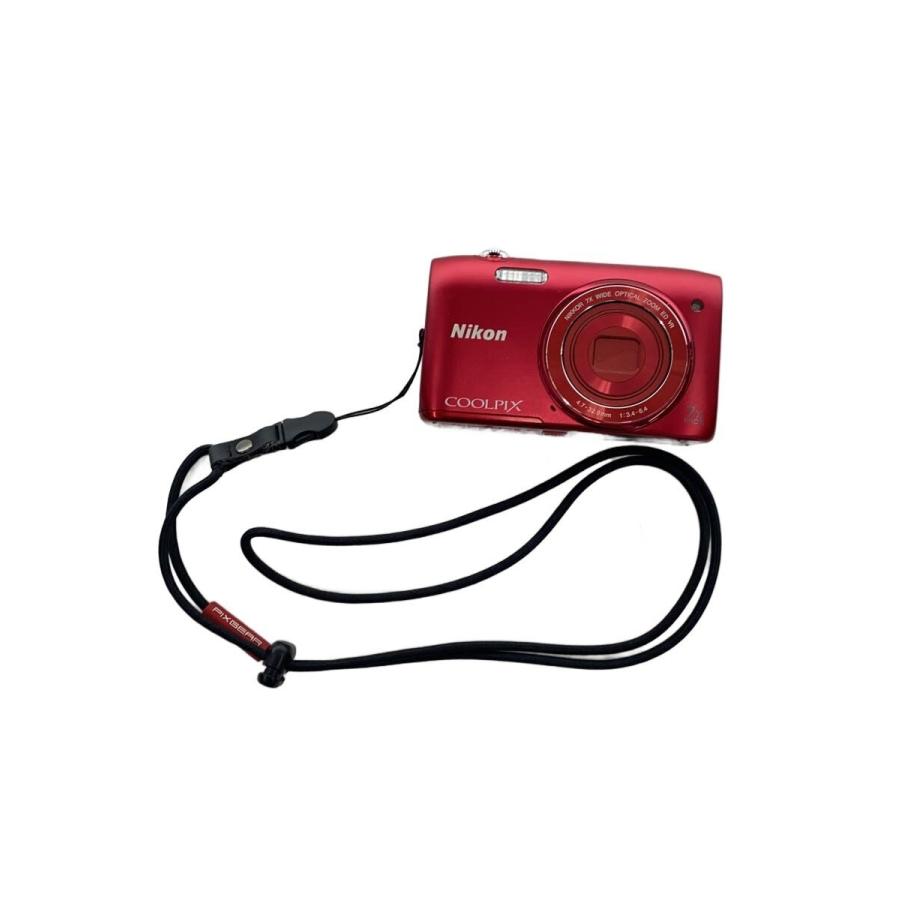 Nikon◇デジタルカメラ COOLPIX S3500 [ラズベリーレッド