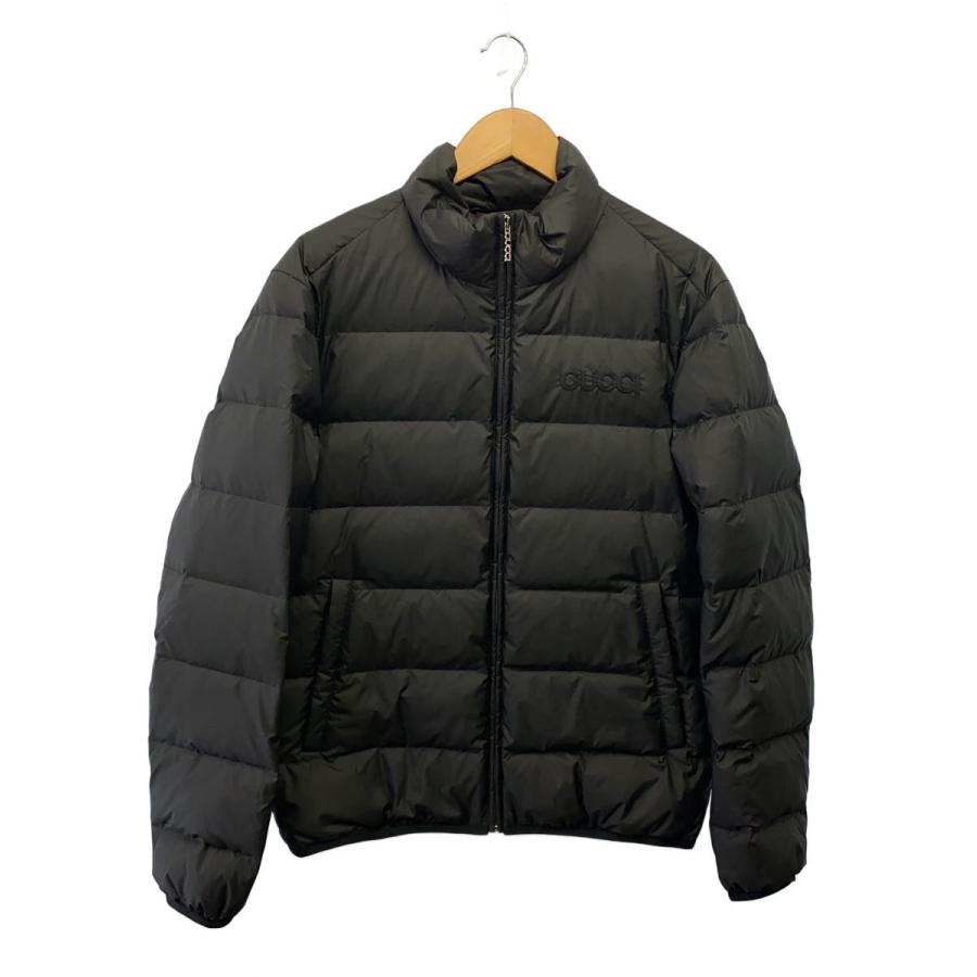 GUCCI◇ダウンジャケット/48/ポリエステル/BLK/794824/刺繍ロゴ