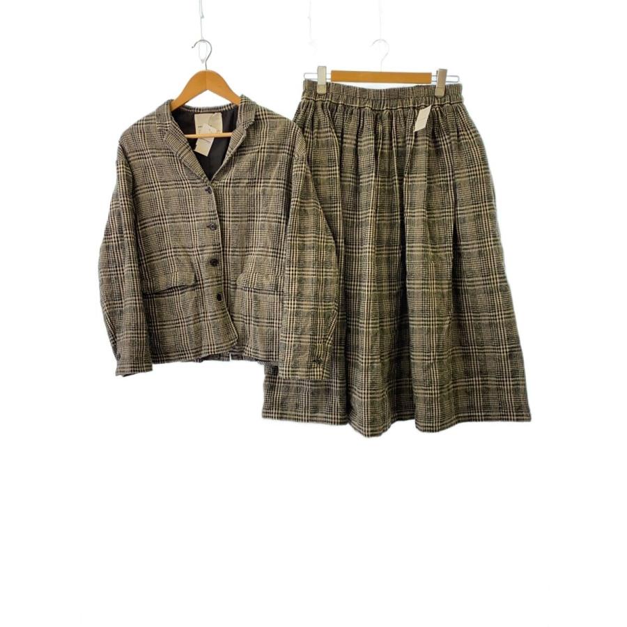 美品✨【バーバリーズ】ウールシルクダブルジャケットスカートセットアップ チェック 楽天市場】セットアップ（ブランドバーバリー）（レディース