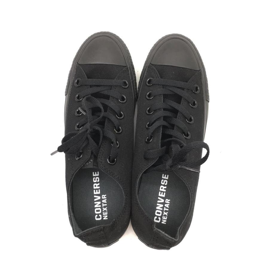 CONVERSE◆CONVERSE NEXTAR110 OX/ブラックモノクローム/24cm/BLK/32765149｜ssol-shopping｜04