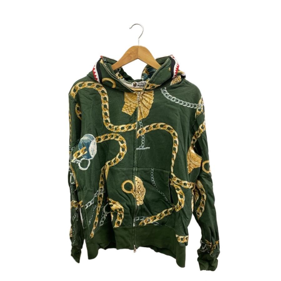 a BATHING APE ジップパーカー　swag y2k ストリート A BATHING APE（アベイシングエイプ） パーカー NEW MULTI CAMO SHARK
