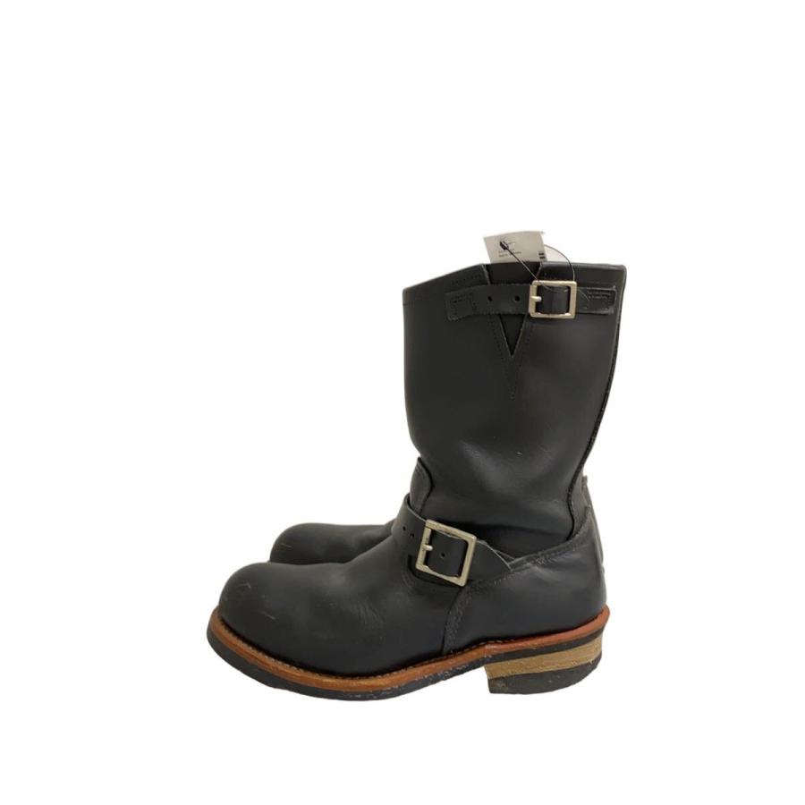 RED WING 黒 エンジニアブーツ 27㎝ RED WING◇エンジニアブーツ/27cm/ブラック/D2268// : セカンド