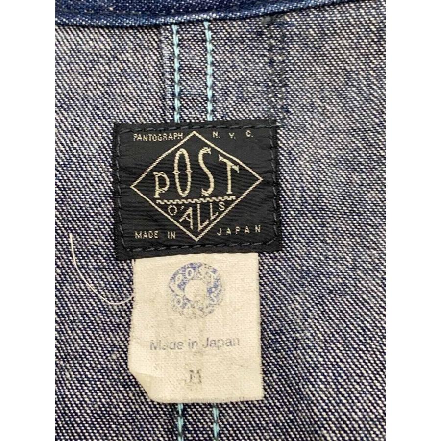 POST OVERALLS◇3ポケット/日本製/カバーオール/M/デニム/IDG POST OVERALLS◇3ポケット/日本製/カバーオール/M/デニム/IDG