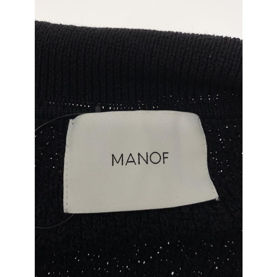 MANOF◆SKIPPER KNIT TOPS/トップス/FREE/ブラック/86106-2122