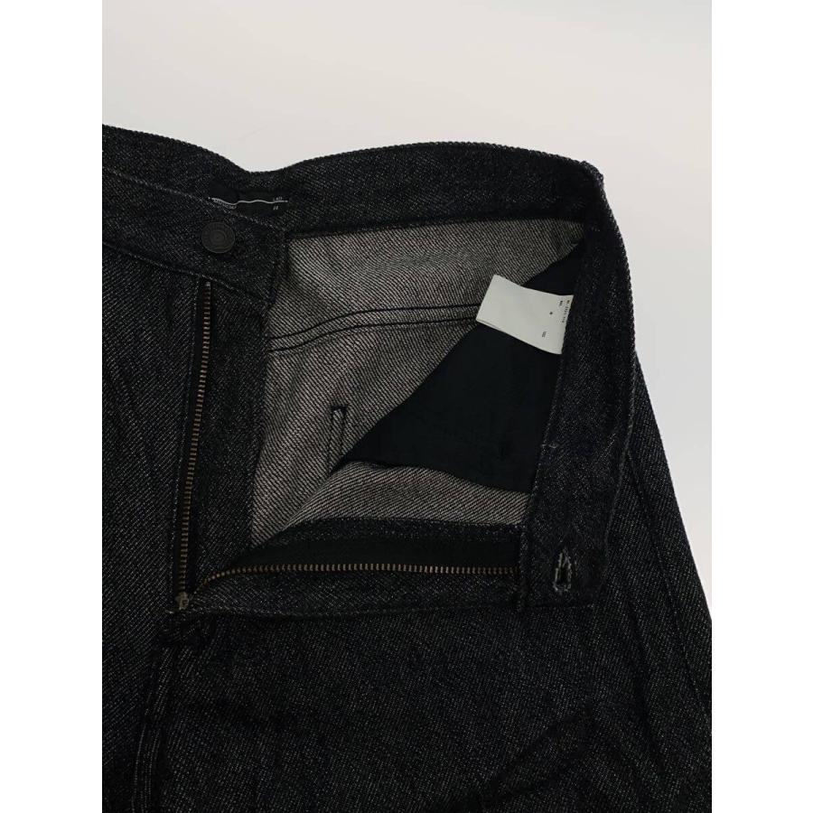 LAD MUSICIAN / SOFT DENIM BAGGY PANTS/ストレートパンツ/44/コットン/ブラック/2223-510 LAD MUSICIAN◇SOFT DENIM BAGGY PANTS/ストレートパンツ/44/コットン