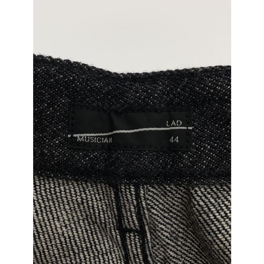 LAD MUSICIAN◇SOFT DENIM BAGGY PANTS/ストレートパンツ/44/コットン