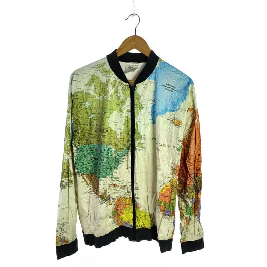 【最終価格】ニルバーナ カートコバーン着用モデル　世界地図ペーパージャケット ペーパージャケット/世界地図/カートコバーン/leslie jordan