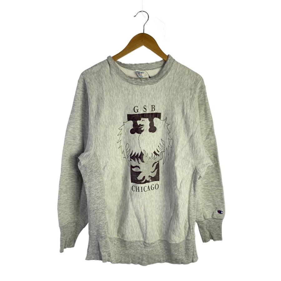 Champion◇80s/リバースウィーブ/トリコタグ/L/グレー/ : セカンド