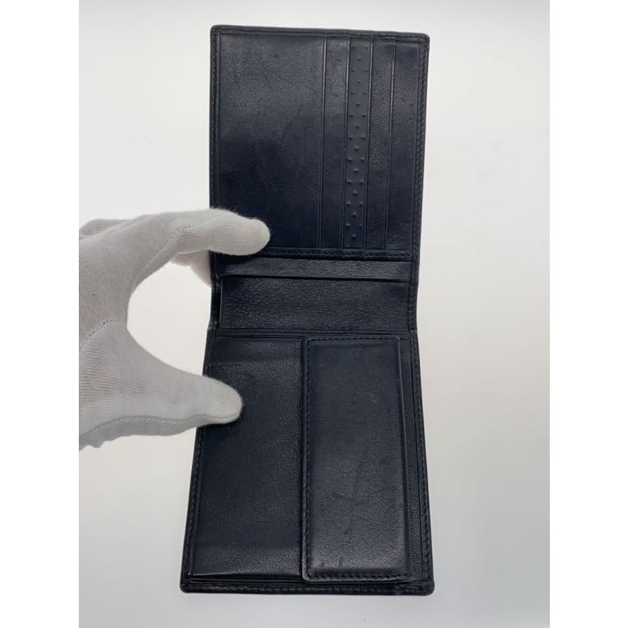 dunhill◇2つ折り財布/レザー/BLK/無地/メンズ : セカンドストリート