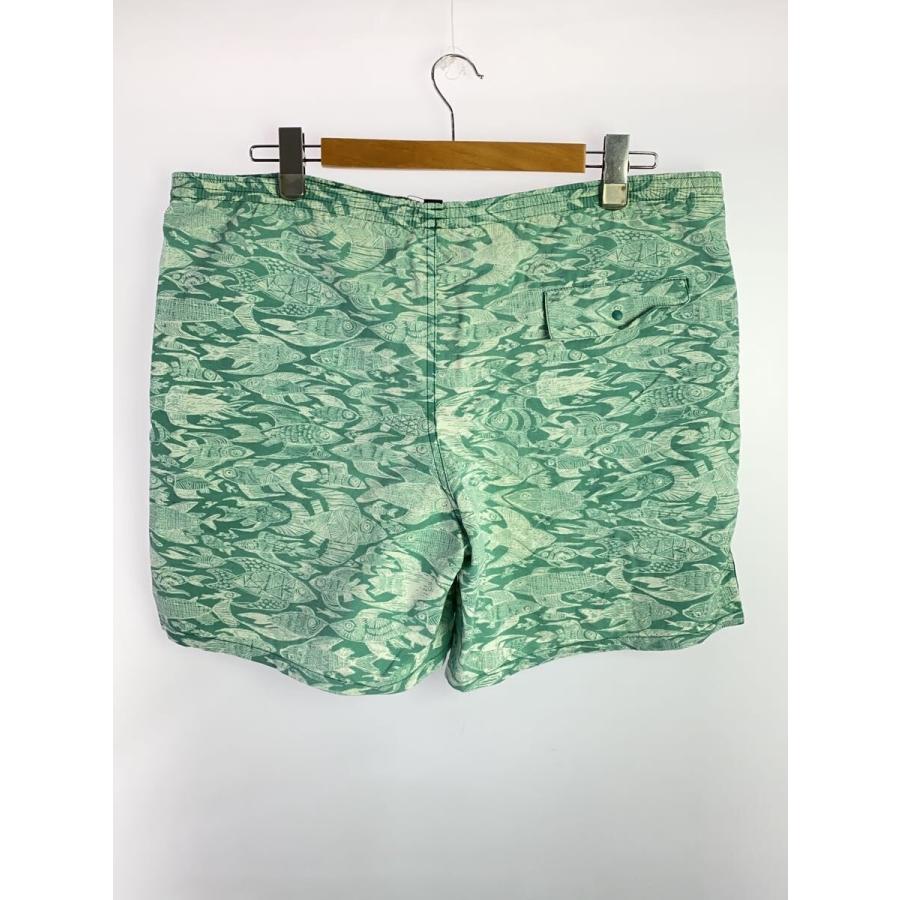 レアカラー Patagonia メンズ ショートパンツ グリーン Sサイズ 美品 patagonia◇2017年/バギーズ/魚柄/ショートパンツ/M/ナイロン/GRN/総柄