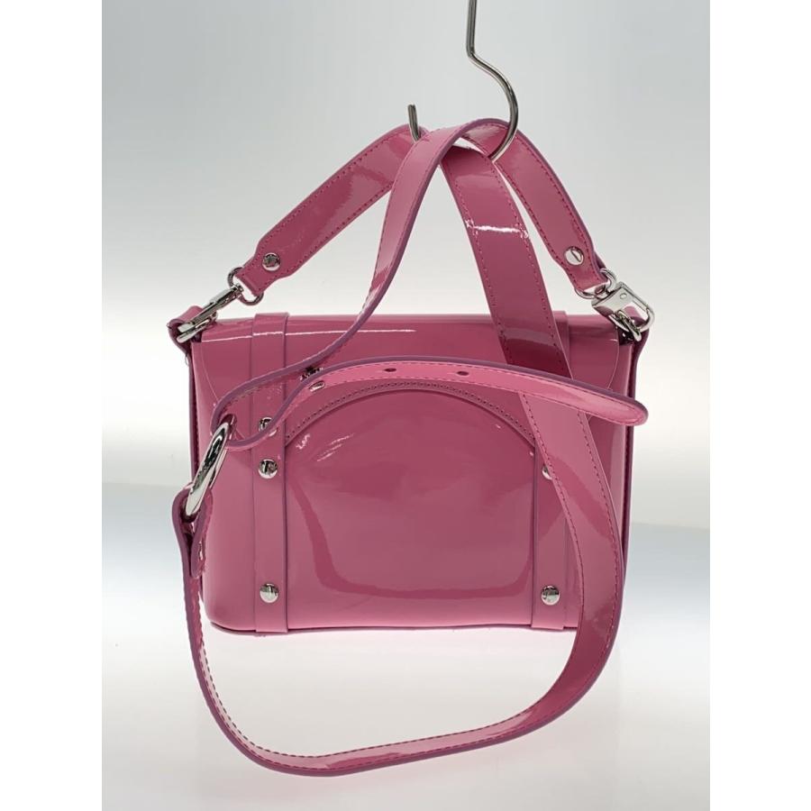 Vivienne Westwood◇kim patent/ショルダーバッグ/レザー/ピンク