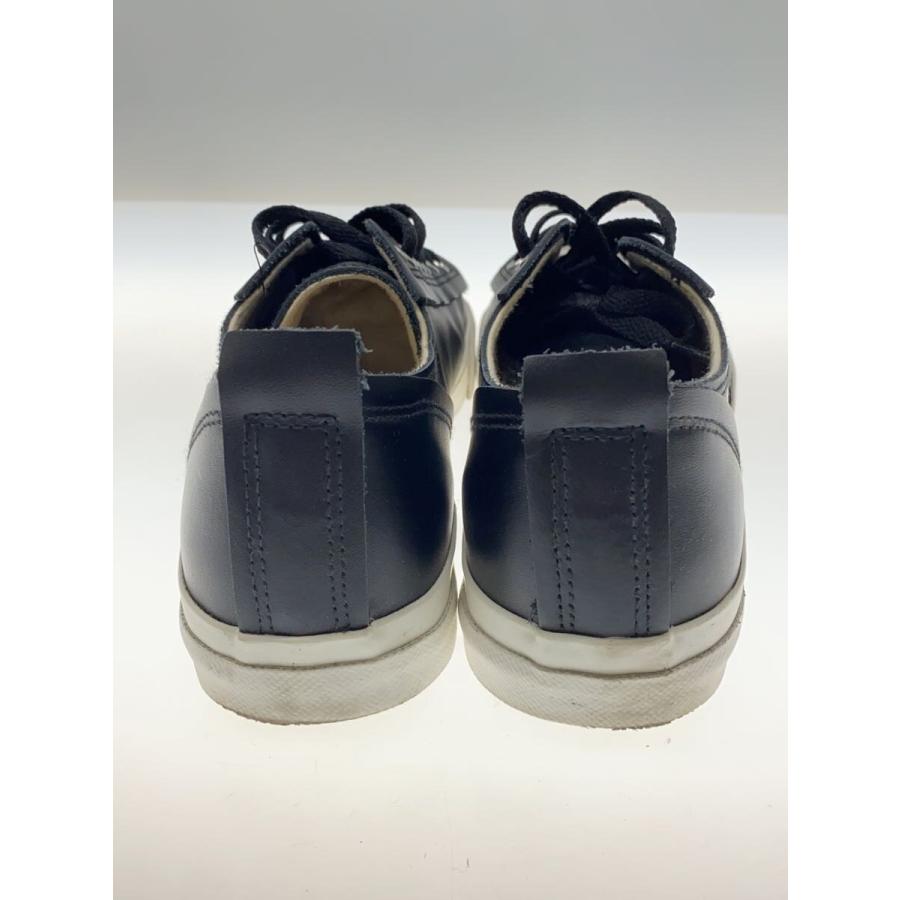 UNDERCOVER◇TOE LOGO LEATHER SNEAKERS/ジャックパーセル/M/ブラック 