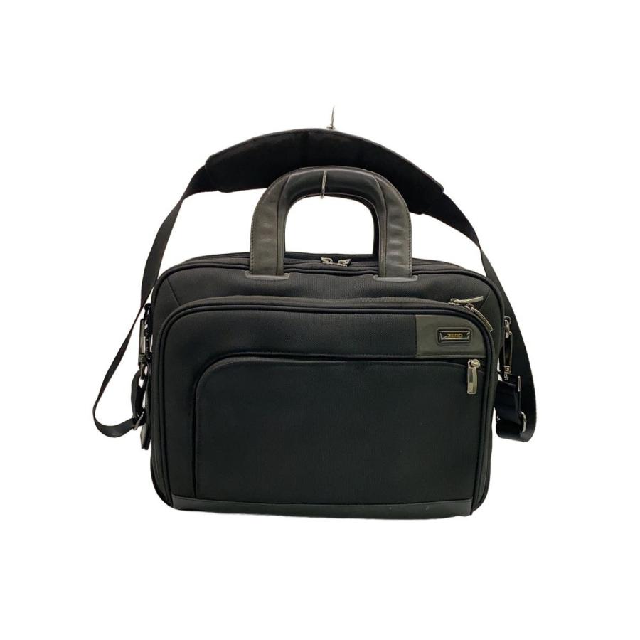 ZERO HALLIBURTON◇ショルダーバッグ/--/BLK/無地 : セカンド