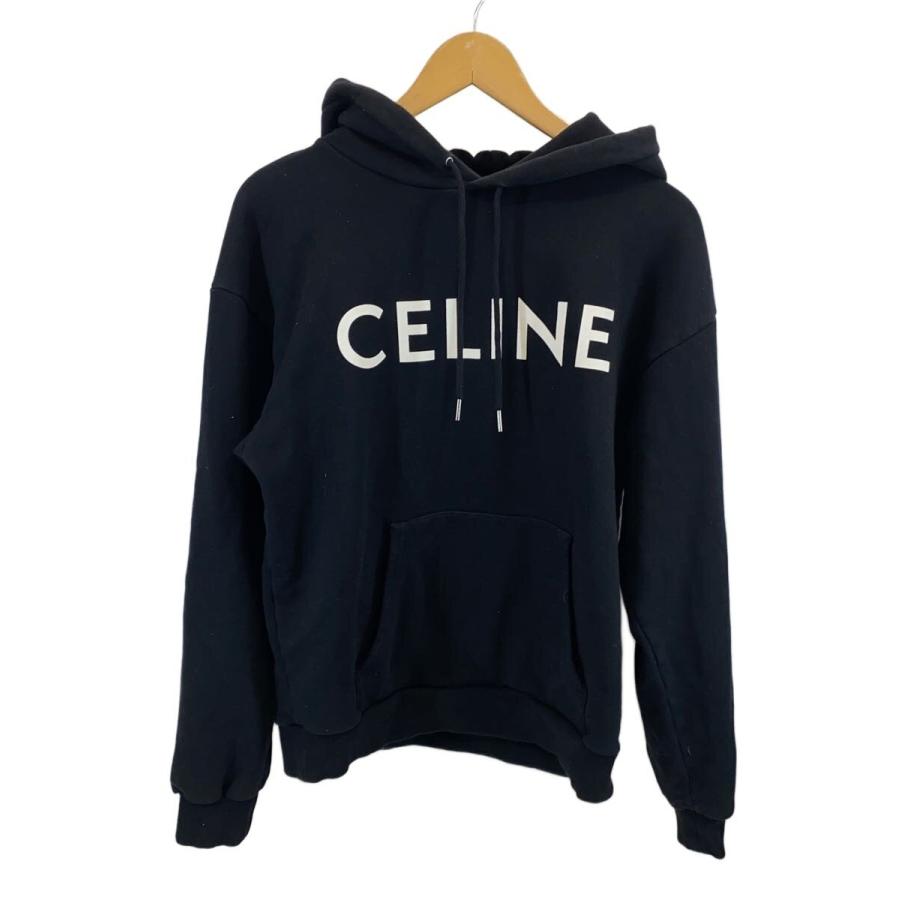CELINE◇パーカー/XS/コットン/BLK/2Y321052H : セカンドストリート