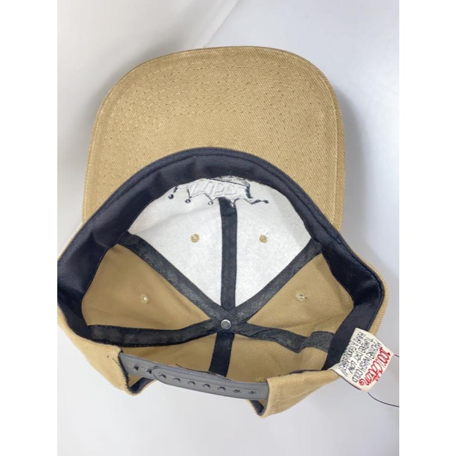 STUSSY◇キャップ/--/コットン/ベージュ/メンズ : セカンドストリート