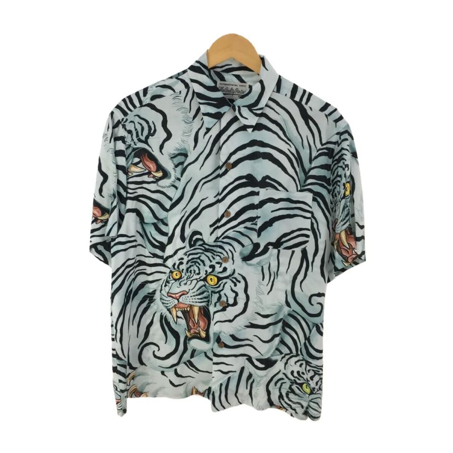 WACKO MARIA◇×TIM LEHI/ S/S HAWAIIAN SHIRT TYPE-1/MINT/アロハ