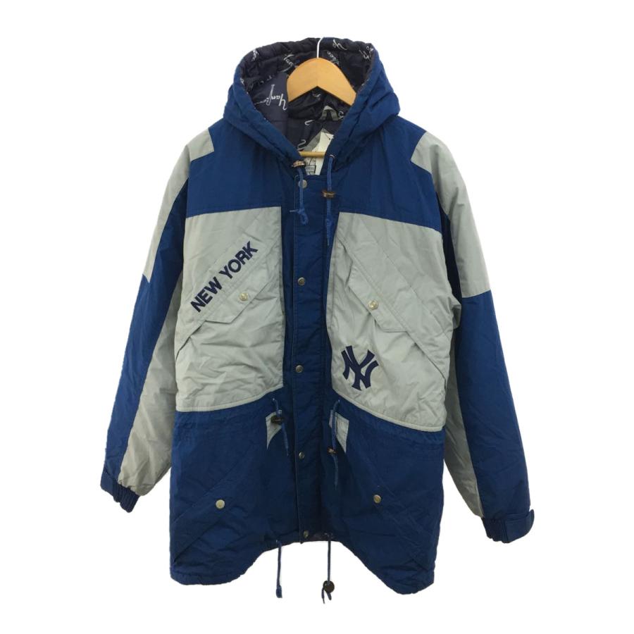 MLB 90s〜/New York Yankees/中綿ジャケット/L/コットン/BLU/MLB3812L/古着