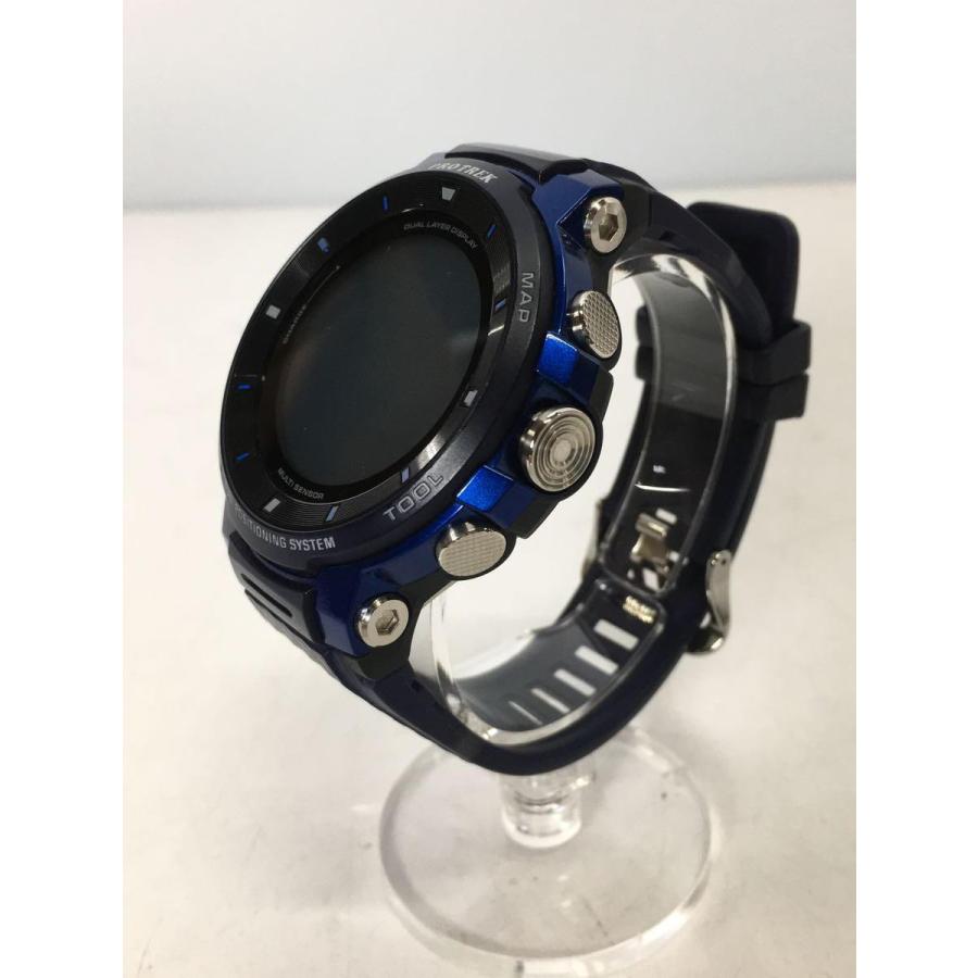 CASIO◆Smart Outdoor Watch PRO TREK Smart WSD-F30-BU [ブルー]/デジタル/｜ssol-shopping｜02
