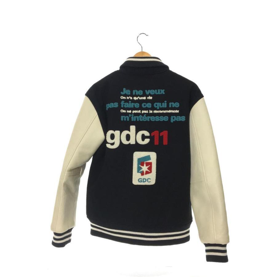 GDC(GRAND CYANION)◆11周年/スタジャン/L/牛革/BLK/無地｜ssol-shopping｜02