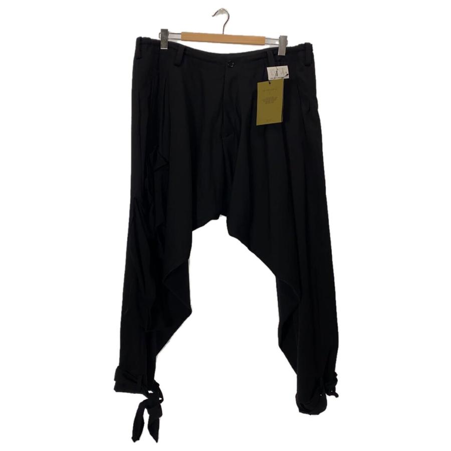 yohji yamamoto POUR HOMME◇23AW/ドレープパンツ/当て布捻じり 