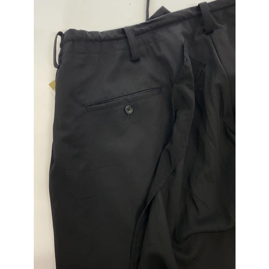 yohji yamamoto POUR HOMME◇23AW/ドレープパンツ/当て布捻じり 