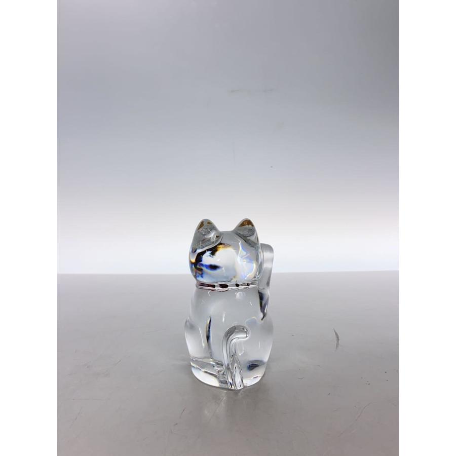 Baccarat◇まねき猫/レッドオクトゴン/インテリア雑貨 Baccarat◇まねき猫/レッドオクトゴン/インテリア雑貨