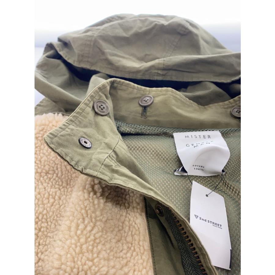 Mr.GENTLEMAN / ミリタリーボアコート/モッズコート/L/コットン/KHK/MG15F-OT01// Mr.GENTLEMAN◇ミリタリーボアコート/モッズコート/L/コットン/KHK