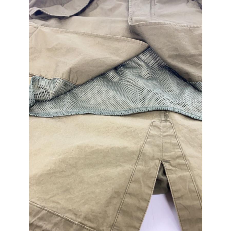 Mr.GENTLEMAN◇ミリタリーボアコート/モッズコート/L/コットン/KHK