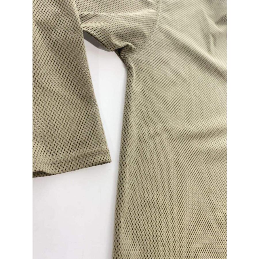 South2 West8(S2W8) / SS Crew Neck Shirt/長袖Tシャツ/XS/ポリエステル/KHK/無地/MR830 South2 West8(S2W8)◇SS Crew Neck Shirt/長袖Tシャツ/XS/ポリエステル