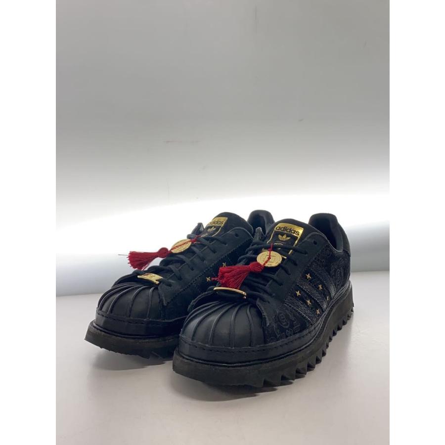 adidas◇X CLOT SUPERSTAR_X クロット スーパースター/26.5cm/BLK