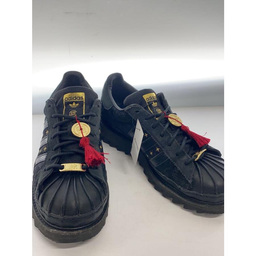 adidas◇X CLOT SUPERSTAR_X クロット スーパースター/26.5cm/BLK