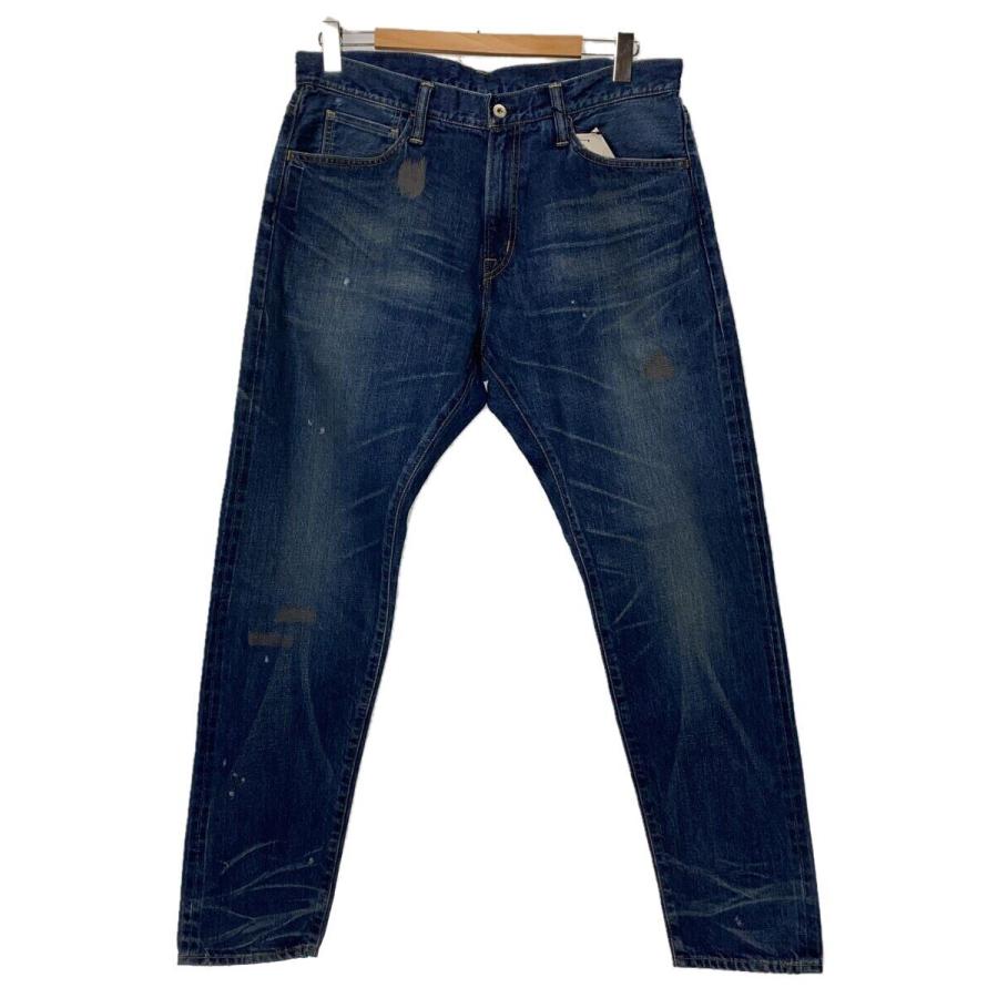 SEQUEL◇DAMEGE DENIM/ボトム/L/デニム/IDG/SQ-24SS-PT-07 : セカンド 
