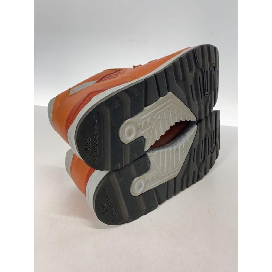 NEW BALANCE◇M998/ブラウン/Made in USA/28cm/BRW/レザー : セカンド