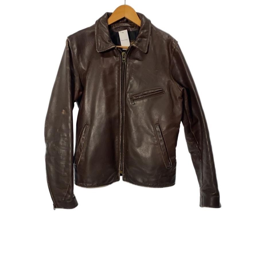 VANSON◇80s〜90s/TALON/0251A05/シングルライダースジャケット/36 