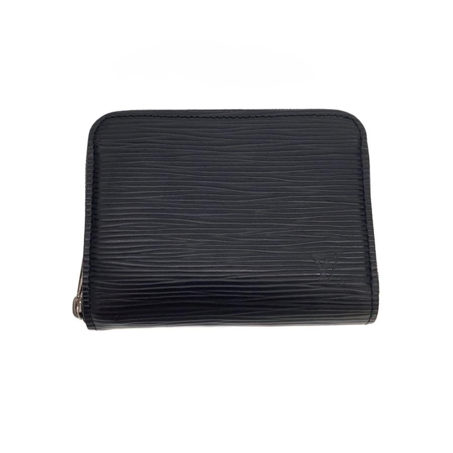LOUIS VUITTON◇ジッピー・コインパース_エピ/レザー/BLK/メンズ