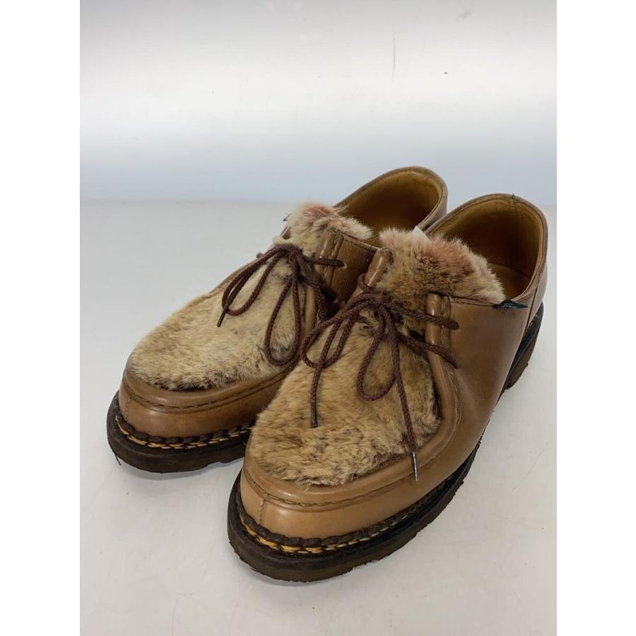Paraboot◇MICHAEL LAPIN/GRIFF/チロリアンシューズ/UK4/BRW/レザー