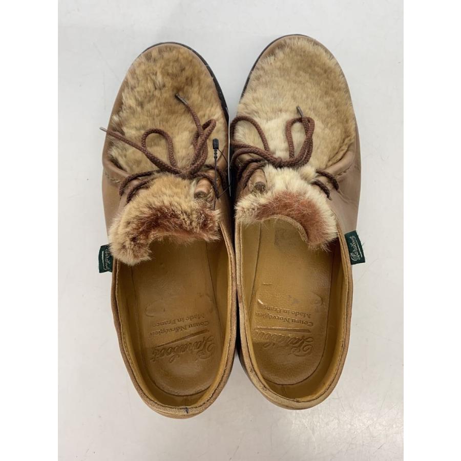 Paraboot◇MICHAEL LAPIN/GRIFF/チロリアンシューズ/UK4/BRW/レザー