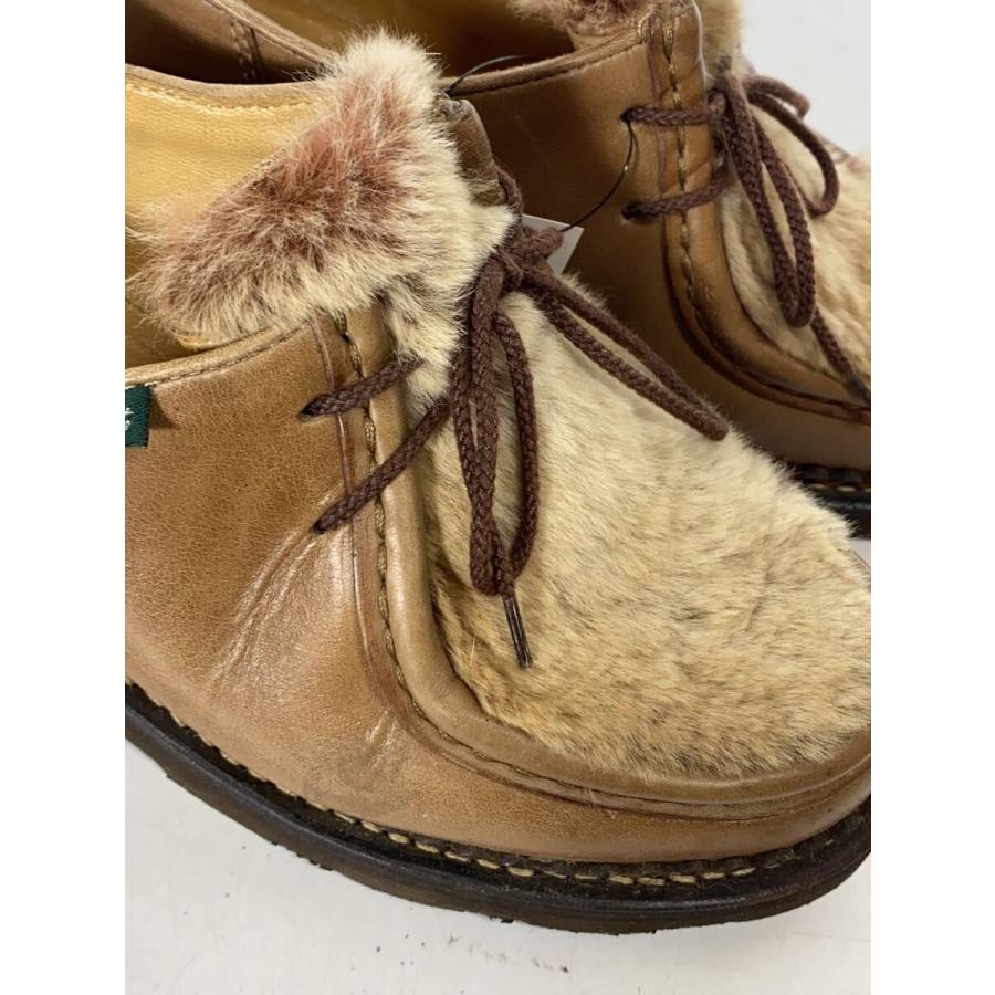 Paraboot◇MICHAEL LAPIN/GRIFF/チロリアンシューズ/UK4/BRW/レザー