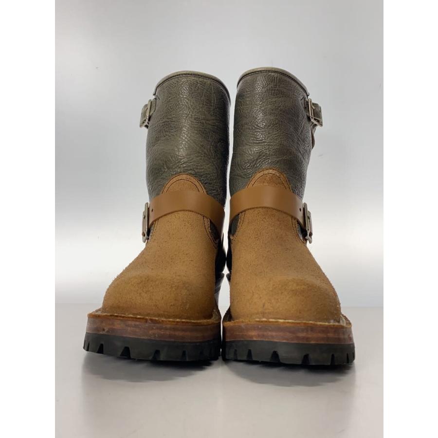 NICKS BOOTS◇エンジニアブーツ/US8.5/CML/スウェード : セカンド