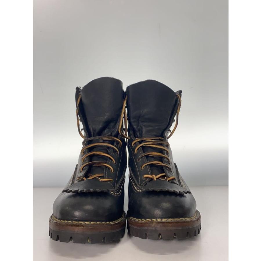 WESCO◇Jobmaster/ジョブマスター/レースアップブーツ/US8.5/BLK
