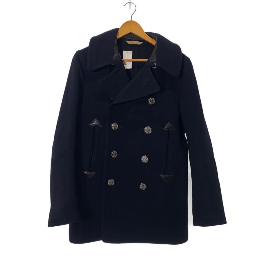Nigel Cabourn ピーコート ブラック 46 Nigel Cabourn◇ピーコート/46/ウール/BLK/8010000851 : セカンド