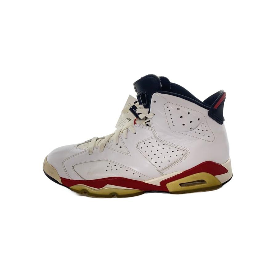 NIKE◇AIR JORDAN 6 RETRO/エアジョーダンレトロ/ホワイト/384664-102