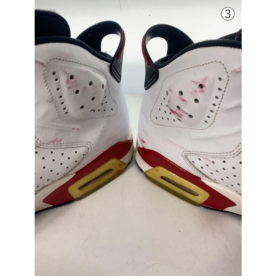 NIKE◇AIR JORDAN 6 RETRO/エアジョーダンレトロ/ホワイト/384664-102